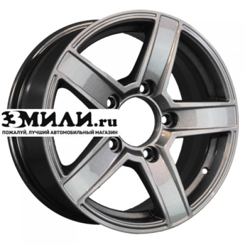 Диск 6.5x16 5x139.7 ET40 D98.5 Khomen Wheels KHW1614 (Niva 4x4) Gray