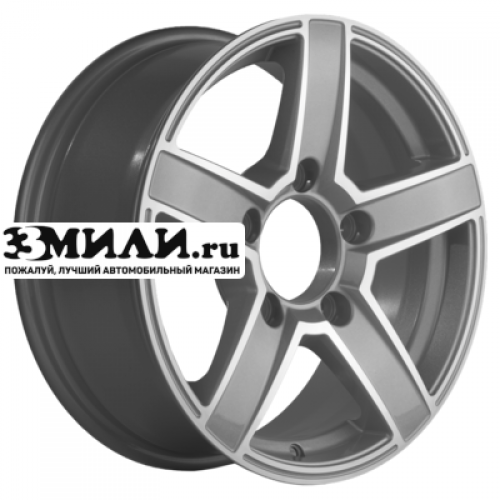 Диск 6.5x16 5x139.7 ET35 D98.5 Khomen Wheels KHW1614 (Niva 4x4 Bronto) F-Silver-FP