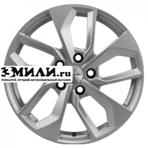 Диск 7x17 5x112 ET46 D66.6 Khomen Wheels KHW1703 (A4) F-Silver