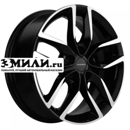 Диск 6.5x17 5x108 ET33 D60.1 Khomen Wheels KHW1708 (Chery Tiggo 7pro) Black-FP