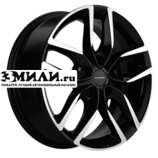 Диск 6.5x17 5x108 ET43 D65.1 Khomen Wheels KHW1708 (Dongfeng AX7/Evolute i-PRO) Black-FP