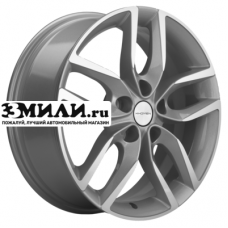 Диск 6.5x17 5x108 ET43 D65.1 Khomen Wheels KHW1708 (Evolute i-Pro) F-Silver-FP