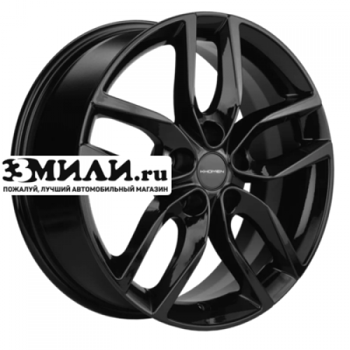 Диск 6.5x17 5x114.3 ET45 D54.1 Khomen Wheels KHW1708 (Geely Coolray) Black