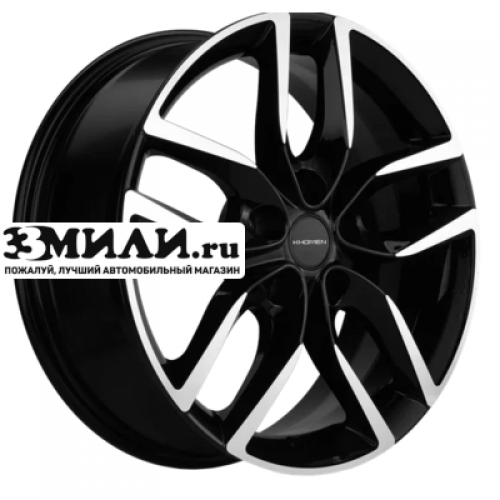 Диск 6.5x17 5x114.3 ET37 D66.5 Khomen Wheels KHW1708 (Jolion) Black-FP