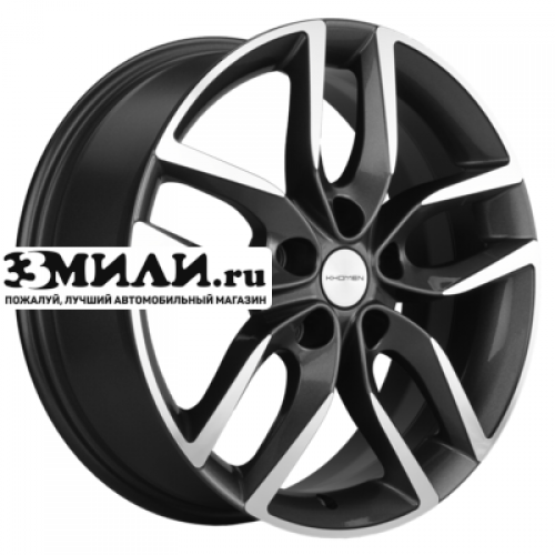 Диск 6.5x17 5x114.3 ET45 D67.1 Khomen Wheels KHW1708 (Mazda3/CX30) Gray-FP