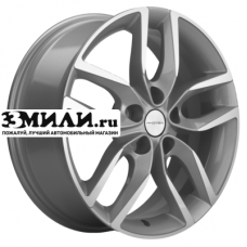 Диск 6.5x17 5x114.3 ET40 D67.1 Khomen Wheels KHW1708 (XCeed) F-Silver-FP