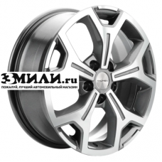 Диск 6.5x17 5x112 ET50 D66.6 Khomen Wheels KHW1710(2) (Mercedes Vito) Gray-FP