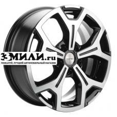 Диск 6.5x17 5x120 ET60 D65.1 Khomen Wheels KHW1710(2) (VW Multivan) Black-FP