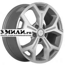 Диск 6.5x17 5x108 ET33 D60.1 Khomen Wheels KHW1710 (Chery Tiggo 7pro) F-Silver-FP