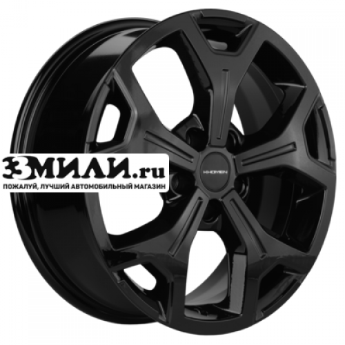 Диск 6.5x17 5x114.3 ET40 D64.1 Khomen Wheels KHW1710 (Haval F7/F7x) Black