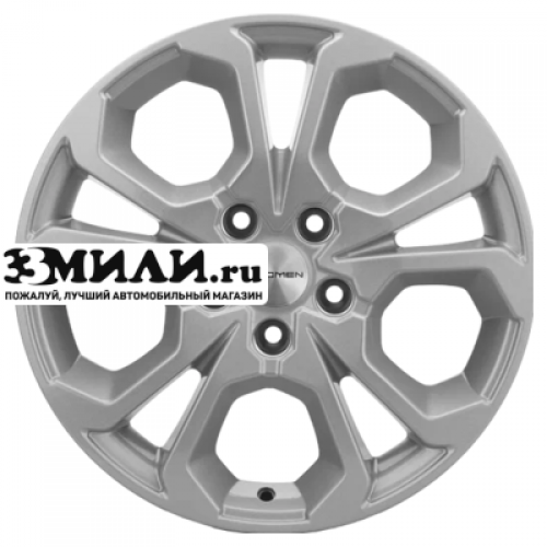 Диск 6.5x17 5x114.3 ET50 D67.1 Khomen Wheels KHW1711 (Ceed) F-Silver
