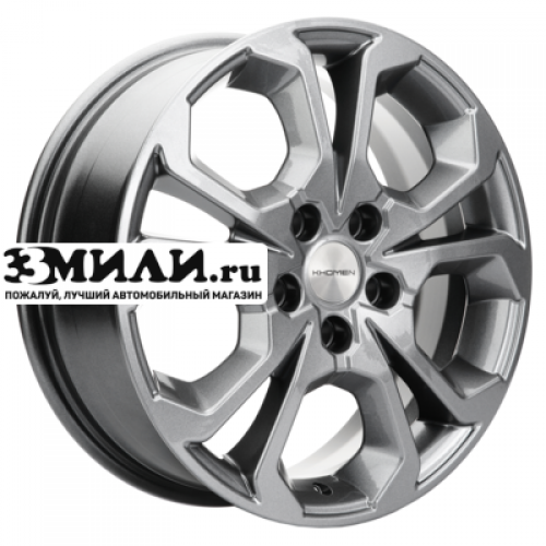 Диск 6.5x17 5x114.3 ET50 D67.1 Khomen Wheels KHW1711 (Ceed) Gray