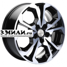 Диск 6.5x17 5x108 ET33 D60.1 Khomen Wheels KHW1711 (Chery/Exeed) Black-FP