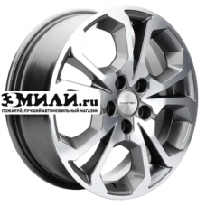 Диск 6.5x17 5x108 ET33 D60.1 Khomen Wheels KHW1711 (Chery/Exeed) Gray-FP