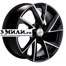 Диск 7x17 5x110 ET46 D63.3 Khomen Wheels KHW1714 (Changan CS35/CS35 Pro) Black-FP