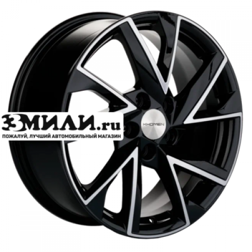 Диск 7x17 5x110 ET46 D63.3 Khomen Wheels KHW1714 (Changan CS35/CS35 Pro) Black-FP