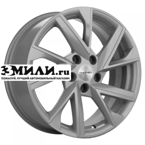 Диск 7x17 5x108 ET45 D60.1 Khomen Wheels KHW1714 (Chery Tiggo 3/Tiggo 3 Pro) F-Silver