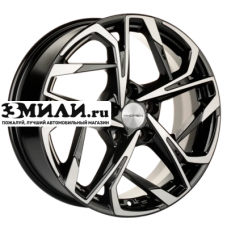 Диск 7x17 5x108 ET45 D60.1 Khomen Wheels KHW1716 (Chery Tiggo 3/Tiggo 3 Pro) Black-FP