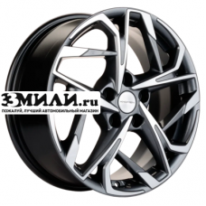 Диск 7x17 5x108 ET40 D60.1 Khomen Wheels KHW1716 (Chery Tiggo/Tiggo 7 Pro) Gray-FP