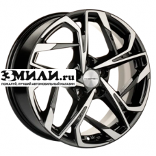 Диск 7x17 5x108 ET40 D54.1 Khomen Wheels KHW1716 (Jac/Москвич 3) Black-FP