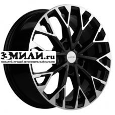 Диск 7x17 5x108 ET49 D59.5 Khomen Wheels KHW1718 (GAC GS4) Black-FP