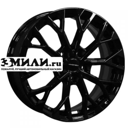 Диск 7x17 5x108 ET40 D54.1 Khomen Wheels KHW1718 (Jac/Москвич 3) Black