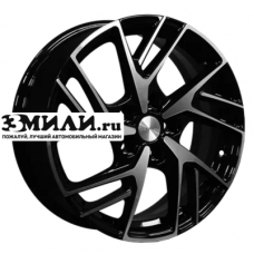 Диск 6.5x17 5x114.3 ET40 D64.1 Khomen Wheels KHW1722 (Haval F7/F7x) Black-FP