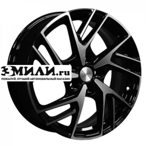 Диск 6.5x17 5x114.3 ET40 D64.1 Khomen Wheels KHW1722 (Haval F7/F7x) Black-FP
