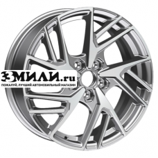 Диск 6.5x17 5x114.3 ET40 D64.1 Khomen Wheels KHW1722 (Haval F7/F7x) F-Silver-FP