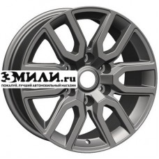 Диск 8x17 6x139.7 ET30 D106.1 Khomen Wheels KHW1723 (Fortuner/Hilux) Gray