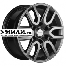 Диск 8x17 6x139.7 ET50 D92.5 Khomen Wheels KHW1723 (Hyundai H-1/Staria) Gray