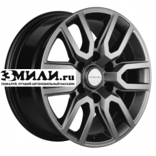 Диск 8x17 6x139.7 ET38 D67.1 Khomen Wheels KHW1723 (Pajero Sport) Gray