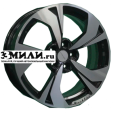 Диск 7x17 5x108 ET40 D54.1 Khomen Wheels KHW1724 (Jac/Москвич 3) Black-FP
