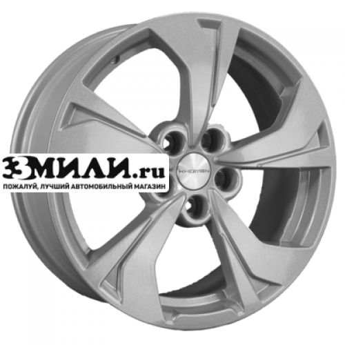 Диск 7x17 5x108 ET40 D54.1 Khomen Wheels KHW1724 (Jac/Москвич 3) F-Silver