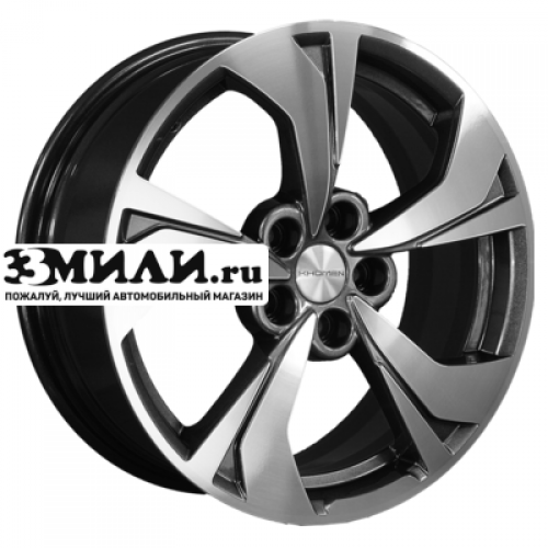 Диск 7x17 5x114.3 ET40 D66.1 Khomen Wheels KHW1724 (Qashqai) Gray-FP