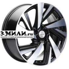 Диск 7.5x18 5x108 ET40 D60.1 Khomen Wheels KHW1801 (Chery Tiggo) Black-FP