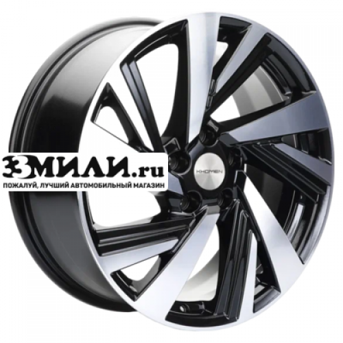 Диск 7.5x18 5x108 ET40 D60.1 Khomen Wheels KHW1801 (Chery Tiggo) Black-FP