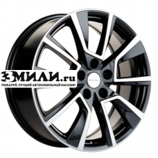 Диск 7x18 5x114.3 ET37 D66.5 Khomen Wheels KHW1802 (Dargo/Jolion) Black-FP