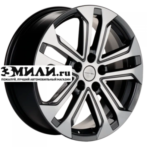 Диск 7x18 5x114.3 ET35 D60.1 Khomen Wheels KHW1803 (Changan/Geely/Lexus/Suzuki/Toyota) Gray-FP