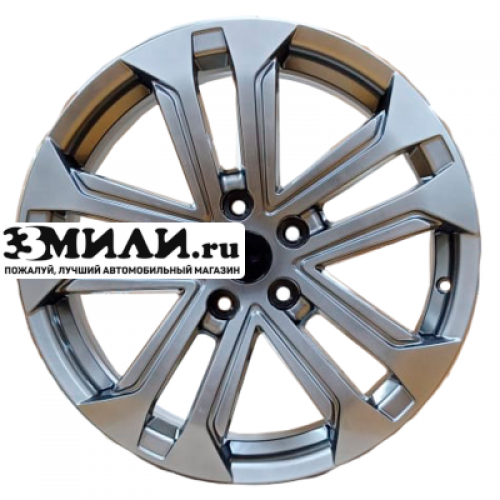 Диск 7x18 5x114.3 ET51 D67.1 Khomen Wheels KHW1803 (Tucson) Dark Chrome