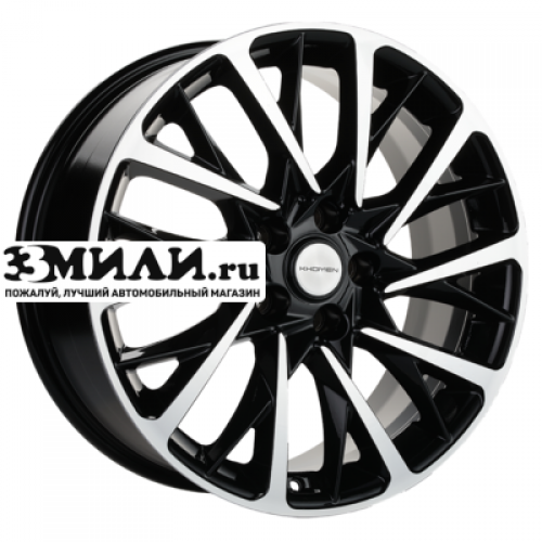 Диск 7.5x18 5x108 ET40 D60.1 Khomen Wheels KHW1804 (Chery Tiggo) Black-FP
