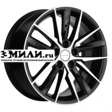 Диск 8x18 5x108 ET47 D60.1 Khomen Wheels KHW1807 (Chery Tiggo 8/8 Pro) Black-FP