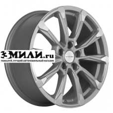 Диск 7.5x18 5x114.3 ET35 D60.1 Khomen Wheels KHW1808 (Lexus NX) F-Silver-FP
