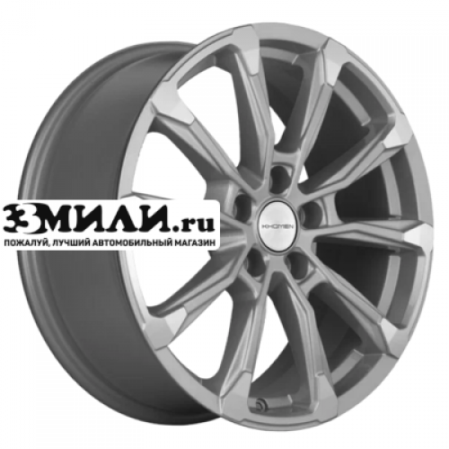 Диск 7.5x18 5x114.3 ET35 D60.1 Khomen Wheels KHW1808 (Lexus NX) F-Silver-FP