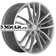 Диск 7x18 5x114.3 ET53 D54.1 Khomen Wheels KHW1812 (Geely Coolray) F-Silver-FP