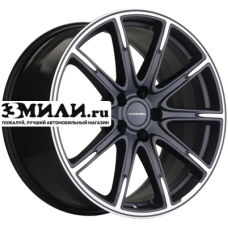 Диск 8.5x19 5x112 ET38 D66.6 Khomen Wheels KHW1903 (Mercedes) Black-FP matt