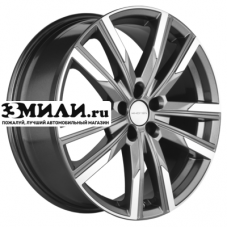 Диск 7.5x19 5x100 ET28 D57.1 Khomen Wheels KHW1905 (FAW Bestune T77) Gray-FP