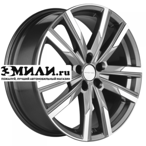 Диск 7.5x19 5x114.3 ET40 D67.1 Khomen Wheels KHW1905 (Mitsubishi) Gray-FP