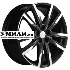 Диск 7.5x19 5x114.3 ET40 D60.1 Khomen Wheels KHW1905 (NX/RAV4) Black-FP