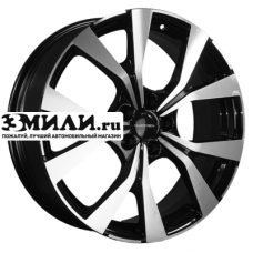 Диск 7x19 5x114.3 ET45 D60.1 Khomen Wheels KHW1906 (Changan CS85 Coupe) Black-FP